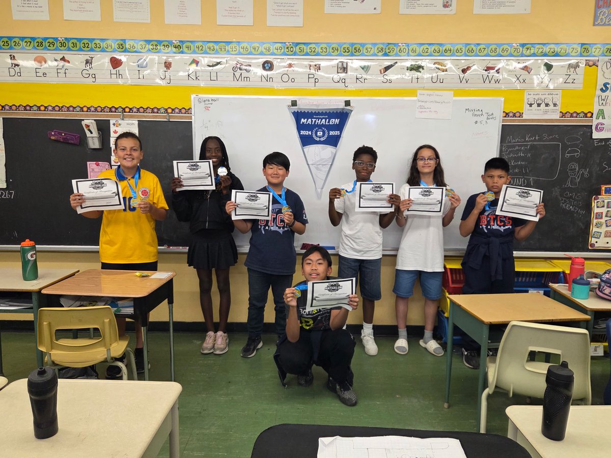 Blessed Trinity Catholic School TCDSB (@btcs_tcdsb) on Twitter photo Congratulations to Mr. Masellis’ Grade 5/6 class for completing the Knowledgehook Full Marathon! 🧠Your dedication, teamwork, and math power truly paid off. 👏 💻 📚 <a href="/NancyBarillaro/">Nancy Barillaro</a> <a href="/TCDSB/">Toronto Catholic District School Board</a> <a href="/KennedyTCDSB/">Angela Kennedy</a> Congratulations to Mr. Masellis’ Grade 5/6 class for completing the Knowledgehook Full Marathon! 🧠Your dedication, teamwork, and math power truly paid off. 👏 💻 📚 <a href="/NancyBarillaro/">Nancy Barillaro</a> <a href="/TCDSB/">Toronto Catholic District School Board</a> <a href="/KennedyTCDSB/">Angela Kennedy</a>