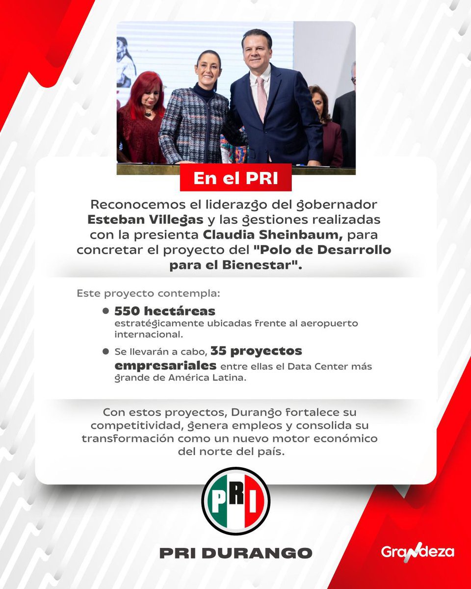 Al Tiempo Noticias (@altiempodgo) on Twitter photo #Local Reconoce <a href="/CDE_PRI_Durango/">PRI Durango</a> liderazgo de <a href="/EVillegasV/">Esteban Villegas V.</a> tras adhesión de Durango al nuevo Polo de Desarrollo para el Bienestar. altiemponoticias.com/2025/06/26/rec… #Local Reconoce <a href="/CDE_PRI_Durango/">PRI Durango</a> liderazgo de <a href="/EVillegasV/">Esteban Villegas V.</a> tras adhesión de Durango al nuevo Polo de Desarrollo para el Bienestar. altiemponoticias.com/2025/06/26/rec…