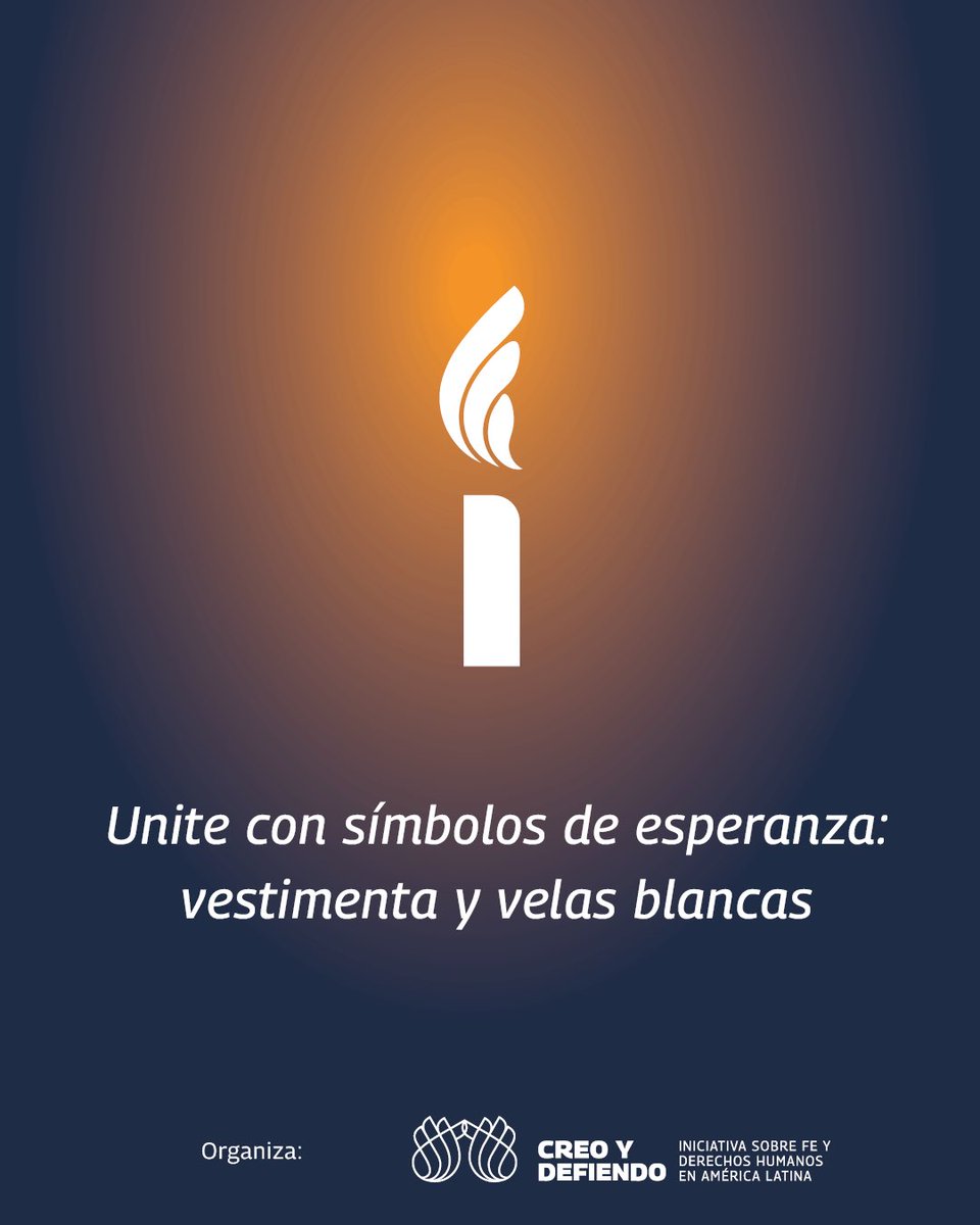 serpaj_py's tweet image. 🕊️ Este 30 de junio, nos sumamos al acto ecuménico por la paz en Gaza y en el mundo.
📍 Plaza de la Democracia | 🕕 18:00 a 19:00
🙏 Por ayuda humanitaria, cese de violencia y liberación de rehenes.
🤍 Vestí de blanco, traé tu vela.
🎶 Música: Ricardo Flecha
#CreoYDefiendoLaPaz