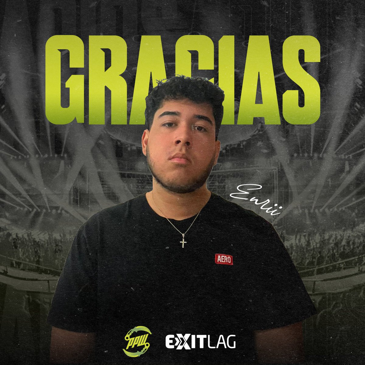 Hoy nos toca decir hasta pronto a <a href="/enriivlr/">PPW Enrii</a> , quien se despide del competitivo luego de haber sido pieza clave de nuestro roster principal y, aún más importante, del alma del equipo 💚

Gracias por todo, Enrii: por tu entrega sin límites, tus ideas siempre acertadas y esa energía