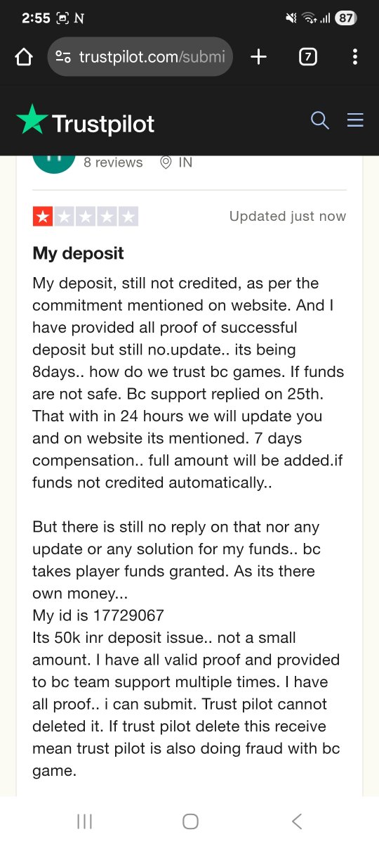 harshaddhoot's tweet photo. @Trustpilot see the truth. Or else I will be sharing this to https://t.co/MOwfiFUfUJ.medial https://t.co/RtgovFq2Q2