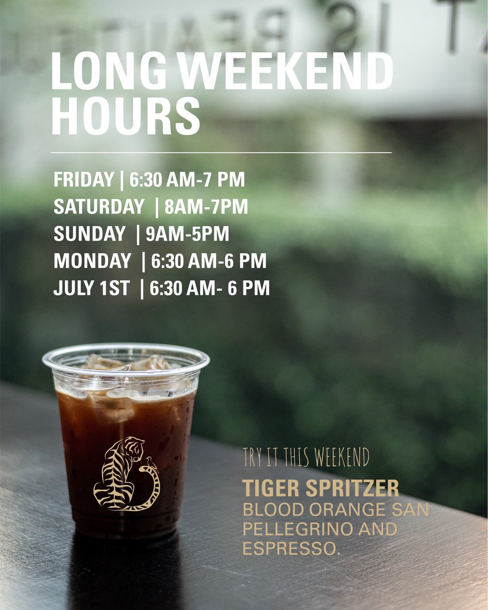 see you this weekend, Kitchener ☕️ 

$HBFG #kitchenerwaterloo #smiletigercoffee