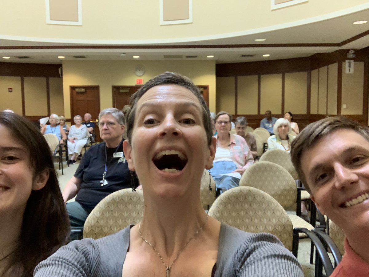 c3climate's tweet image. We had a great time diving into what "going green" looks like with the residents of @Westminster Canterbury Blue Ridge — a #GreenBusiness Alliance member! Together, we explored ways the facility can boost its #energyefficiency & shared everyday climate actions residents can take.