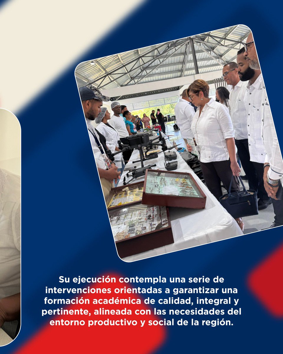 Desde Bohechío, San Juan, @MinEconomiaRD lanza el proyecto “Fortalecimiento del sistema educativo superior”, con apoyo del Reino de Arabia Saudita 🇸🇦.
+2,900 estudiantes del Recinto Sur de @Universidad_ISA serán beneficiados.

#EducaciónSuperior
🔗mepyd.gob.do/viceministra-o…