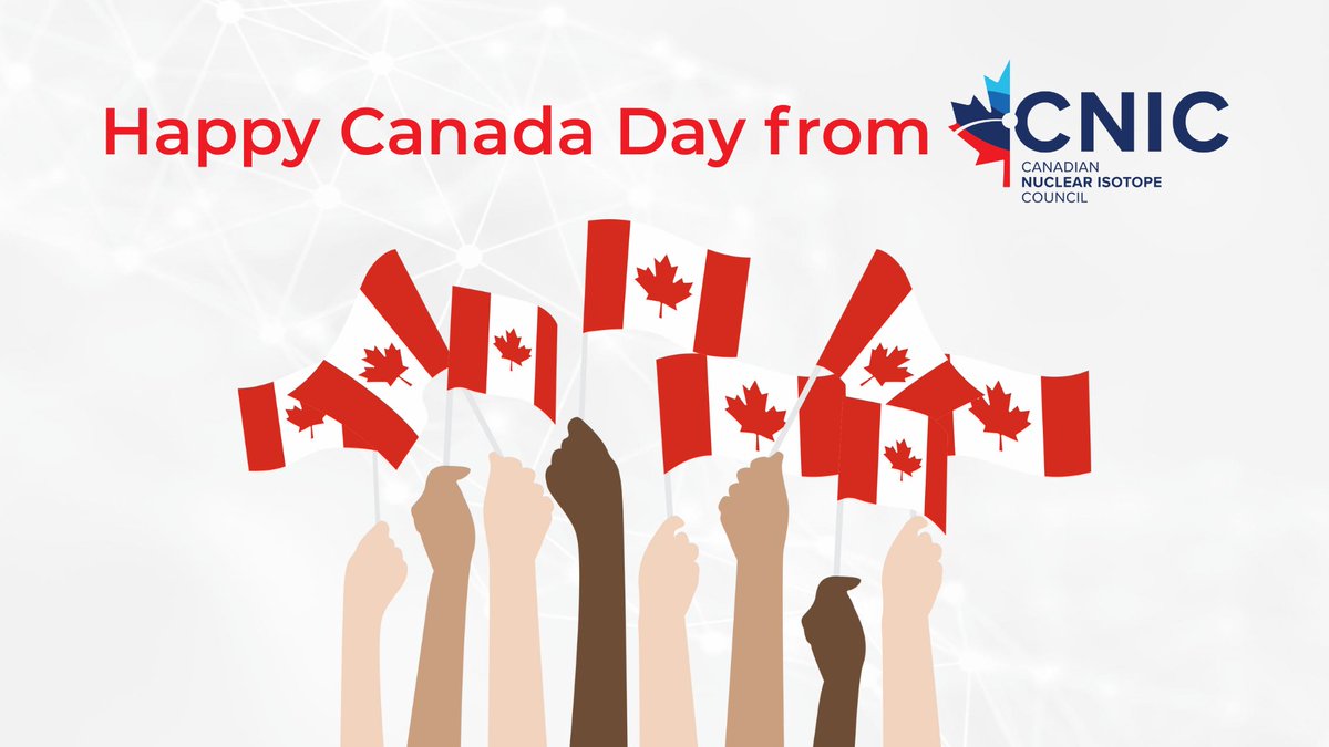 IsotopesCanada's tweet image. Happy #CanadaDay from the CNIC!
We're proud to work with leaders & organizations from coast to coast to promote Canadian isotope excellence, support Canadian talent, and provide hope to patients across the country.
Today, and every day, we're grateful to be Canadian 🇨🇦