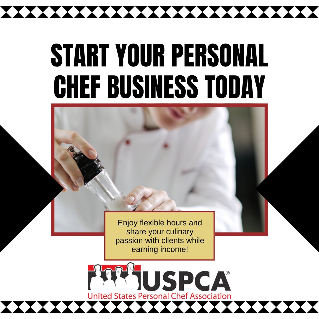 Chefs: Tired of the grind? Now’s the time to go solo and cook on your own terms. The <a href="/USPCA/">U.S. Personal Chefs</a> gives you the tools, support &amp; confidence to launch your personal chef business—minus the fear. Visit uspca.com today and use code Happy4th2025 to save $100.  #PersonalChef