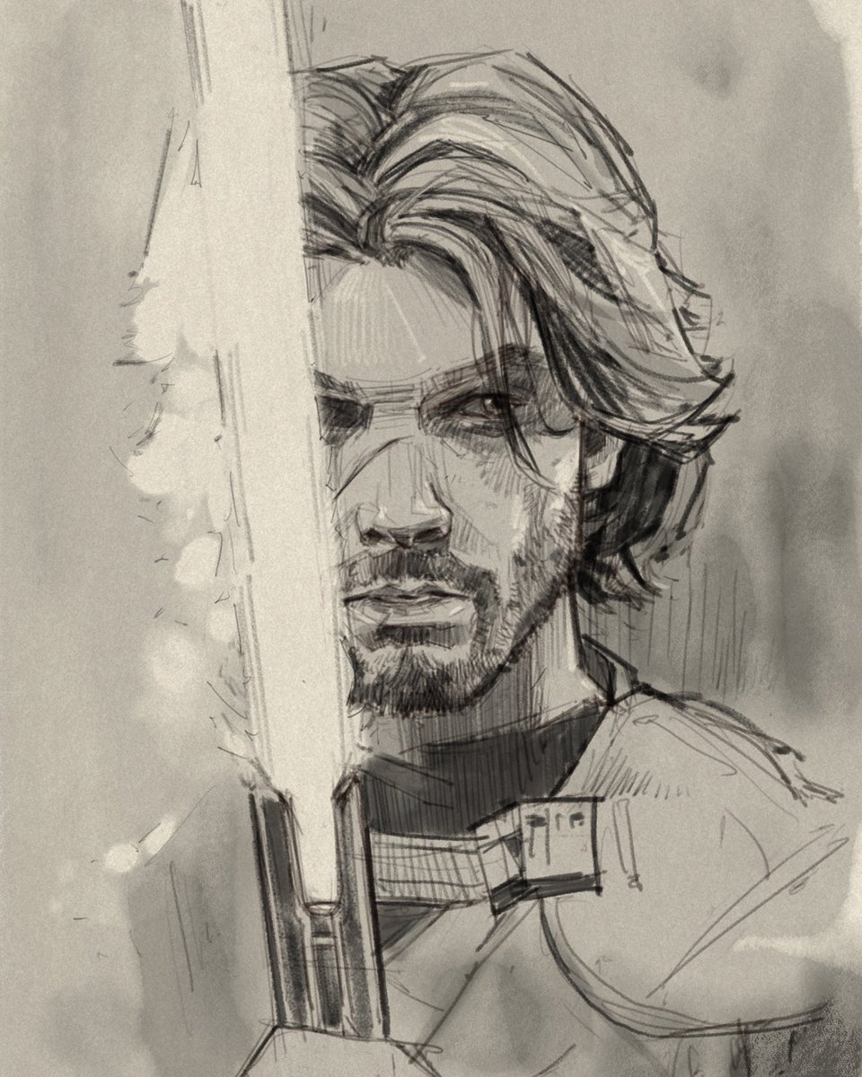 kmcateerart's tweet image. messing around with brushes - been playing jedi survivor so a drawing of cal was needed 🤩
#JediSurvivor #CalKestis