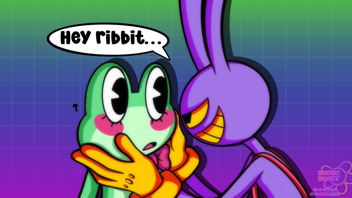 KeepingSteamy's tweet image. Designated Bug-Catcher
#tadcjax #tadcribbit #digitalcircus