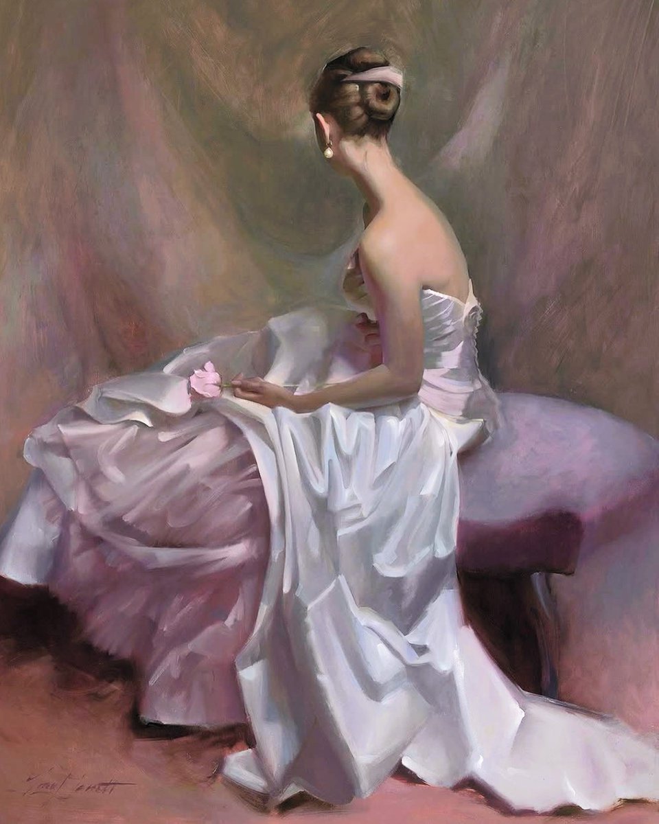 🌹♥️🌹
"The beauty of a woman is not in her face, 
but in the light she reveals as she walks away."
- - - -  Victor Hugo.✍️♥️

"A Little Dream of Me" 
By Paola Luther.🖌️🌹