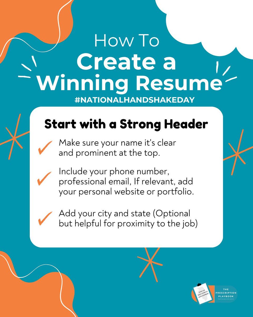 IL_RxPlaybook's tweet image. Interview styles are evolving, and so should your approach✏️  From creating a winning resume to mastering modern interview tips, we’re here to help emerging adults in Illinois navigate the journey with confidence. 💼✨

#NationalHandshakeDay #CareerTips #ResumeHelp…