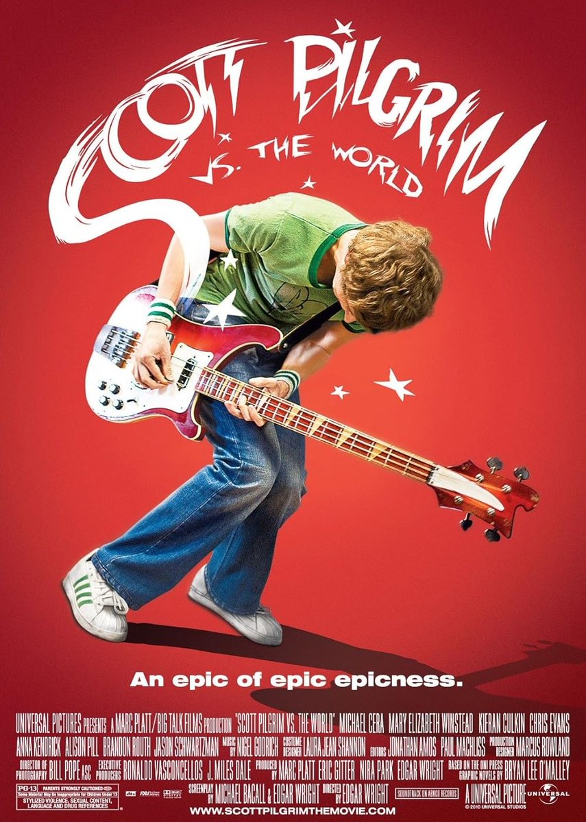 Scott Pilgrim Vs The World

15TH ANNIVERSARY!
"An epic of epic epicness".
CANADA DAY SPECIAL SCREENING!
Tickets here! hylandcinema.com/movie/scott-pi…
July 1st 7pm!

**Event Pricing for this show - NEW Member price available!**