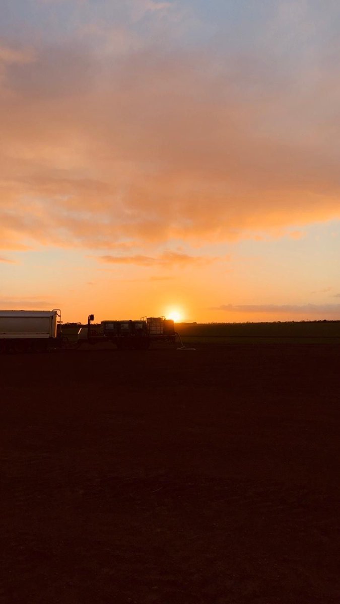 Golden skies, clean paddocks, good finish. Here’s to strong weeks and even better sunsets. #Agrifac #AgrifacAu