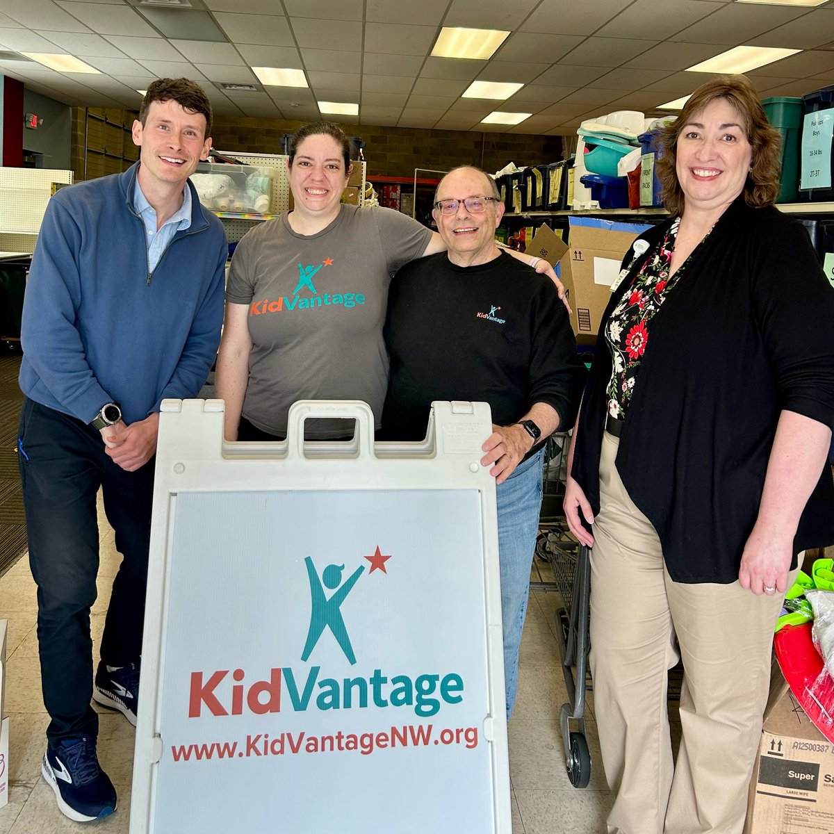 Inspired after meeting the team at Bremerton’s KidVantage facility. They help neighbors in need by providing baby formula, diapers, car seats, clothes, and school supplies.

I’m eager to support KidVantage’s vital work while investing in Kitsap’s kids and working families.