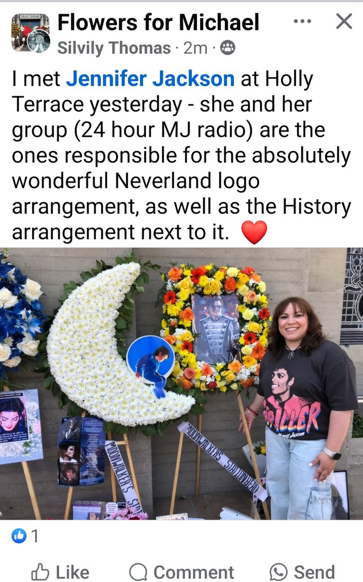 Butterflies 🦋🦋🦋 - Michael Jackson Fan (@butterflies7779) on Twitter photo Both <a href="/LuvInvincible/">Jennifer Jackson</a> and the Stationhead Flower arrangements for Michael were beautiful 🥰 One arrangement represents an important reminder...STREAM HIStory 😉
Are you still streaming?
#HIStory30 Both <a href="/LuvInvincible/">Jennifer Jackson</a> and the Stationhead Flower arrangements for Michael were beautiful 🥰 One arrangement represents an important reminder...STREAM HIStory 😉
Are you still streaming?
#HIStory30