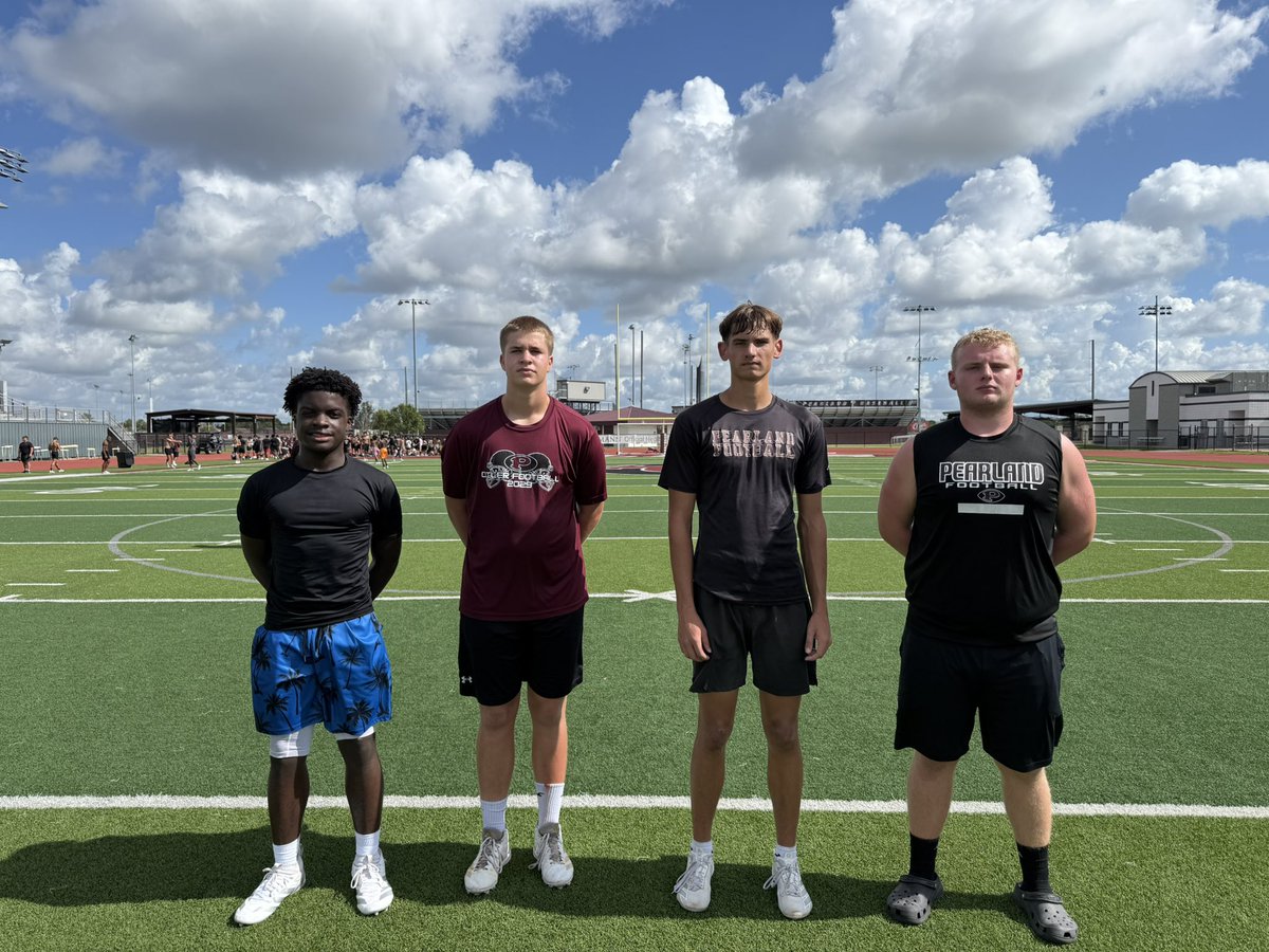 PearlandOilers's tweet image. Congratulations to our SAC Camp Week 4 Athletes of the Week!
Ryder Kerr
Zyian Beechum
Mikey Shawver
Grayden Phillips