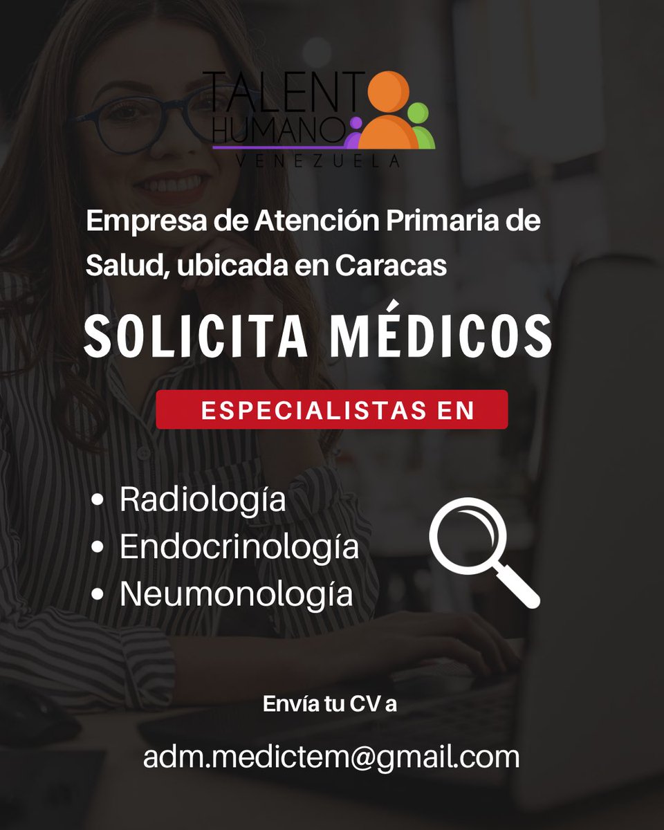 #Empleo #OportunidadLaboral #Caracas