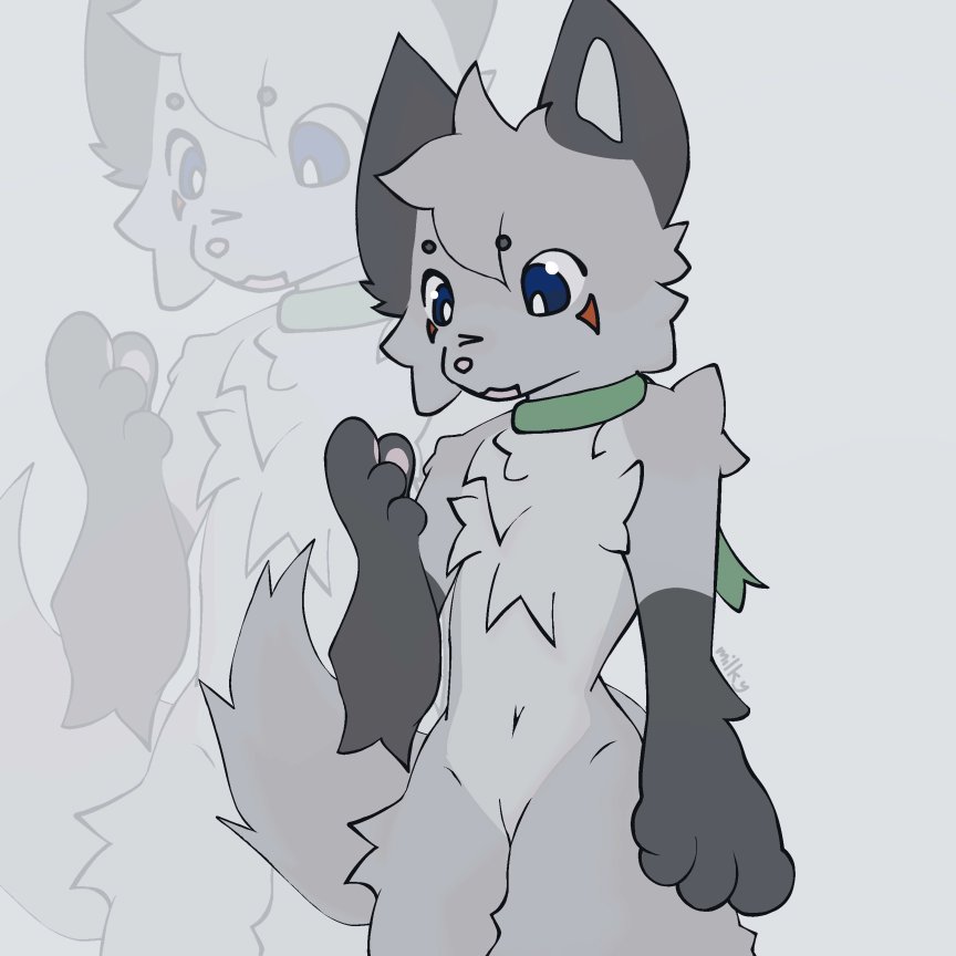 milkybarky's tweet image. experimenting a lott with my art style, super proud of this one!! gift for @nofferston