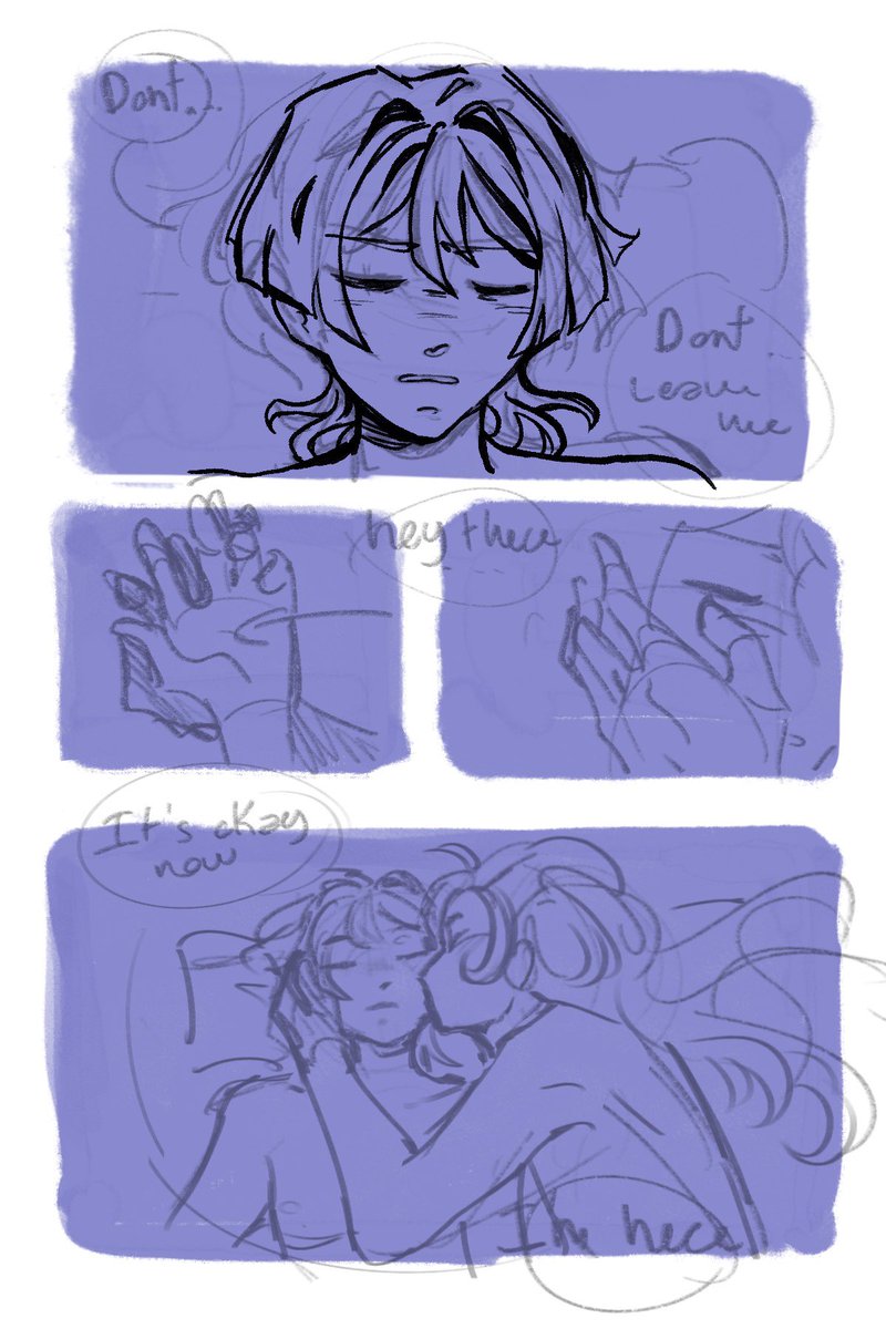 sunandrainbow_'s tweet photo. It’s been so long I’m never gonna finish this but I just found the scketch I had made for part 2 . Sorry it’s just a wip gl on deciphering my handwriting https://t.co/w3mbbTnMLI