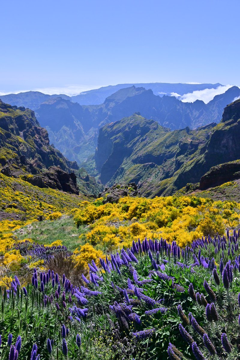 PMccoubrie's tweet image. This most astonishing place I’ve ever walked. Pico do Areeiro, Madeira. 

Was thinking of my late pal, Barry Kelly, who was vertiginous. He would hated it.