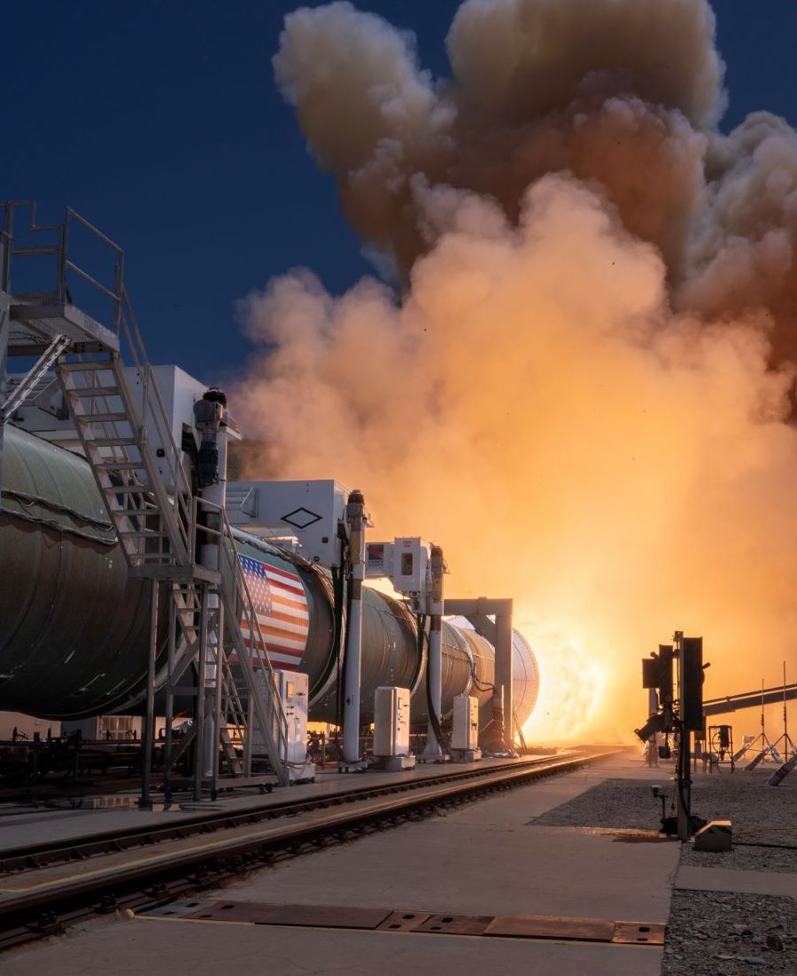 NGCNews's tweet image. We’ve tested the world’s largest and most powerful solid rocket motor ever built for human spaceflight. Known as Booster Obsolescence and Life Extension (BOLE), the 156-foot-long motor produced upwards of 4 million pounds of thrust. news.northropgrumman.com/launch/Northro…