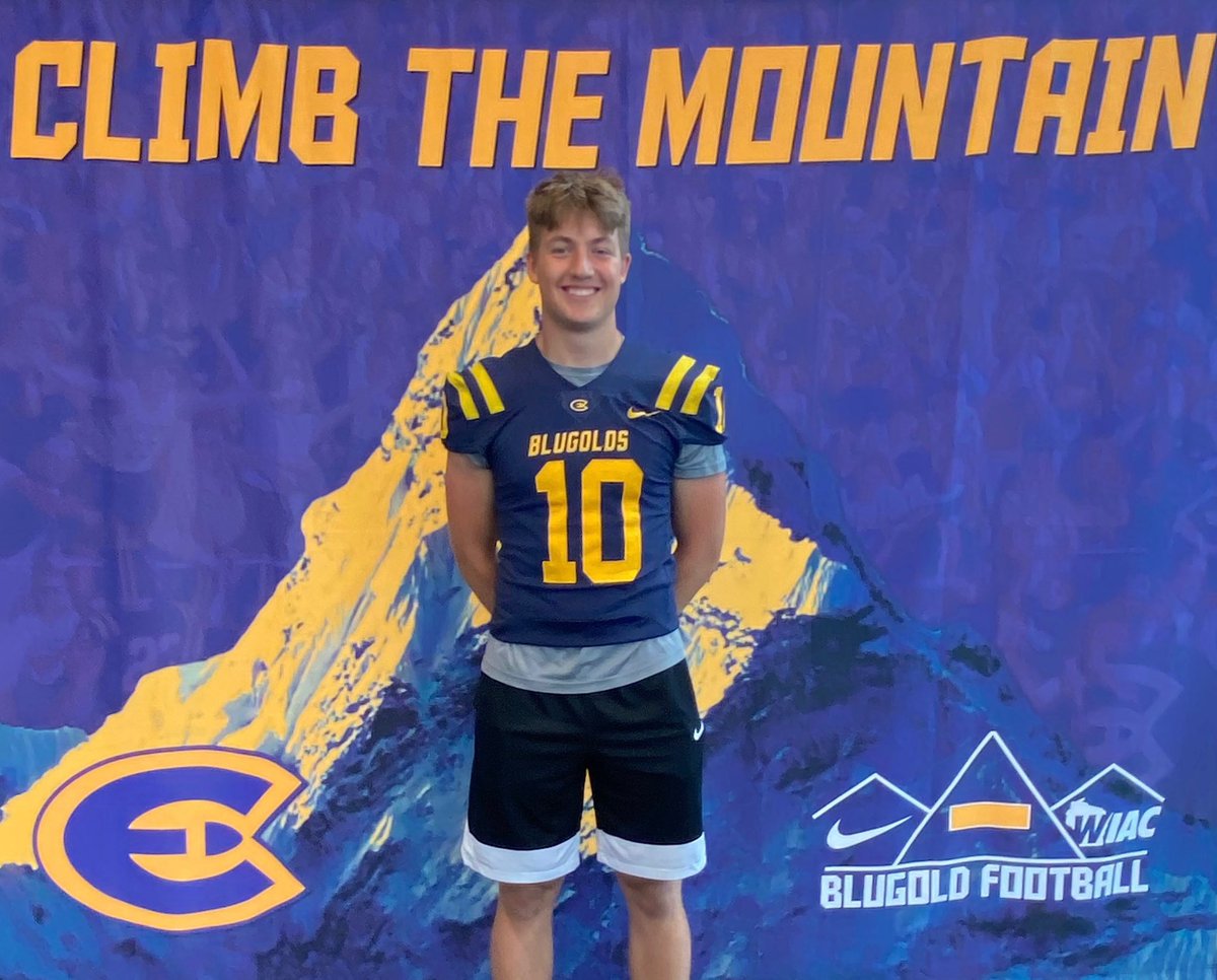 After a great junior day and talk with <a href="/CoachE_Blugolds/">Rob Erickson</a>, I am excited to announce I have received an offer from UW Eau Claire!!! <a href="/UWECFootball/">Blugold Football</a> <a href="/CoachLangStrong/">Ricky Lang</a> <a href="/CoachGrayvold/">Brady Grayvold</a> <a href="/oshkoshnorthfb/">Oshkosh North Football</a> <a href="/MJ_NFLDraft/">Mark Johnson</a> <a href="/PrepRedzoneWI/">Prep Redzone Wisconsin</a>