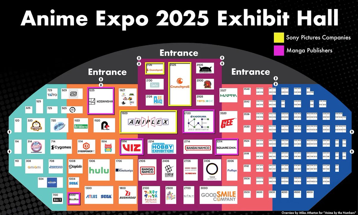 Going to #AnimeExpo or wishing you could? This week's Anime by the Numbers delves into what  the announced programming reveals about the future of the industry.  

PLUS: May's top 10 anime in the US, and some more Pride month anime and  manga recs.

(READ IN REPLIES)