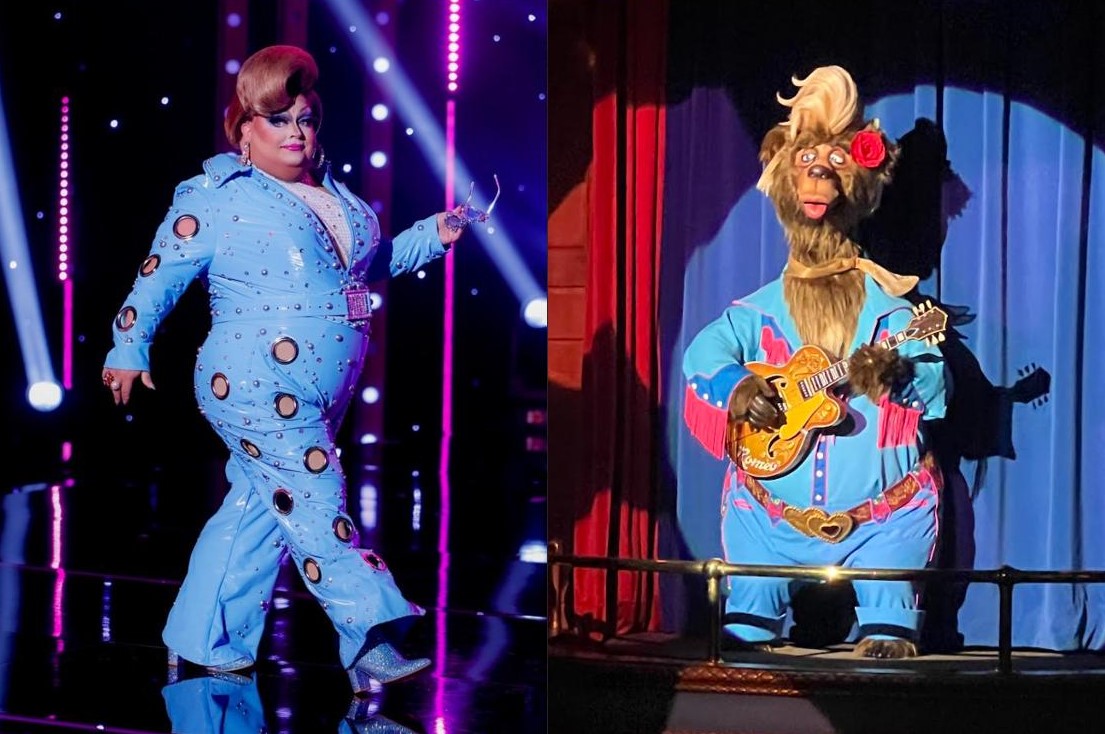 J2shevlin's tweet photo. I love Ginger Minj. Just catching up after a trip to the Parks. That said, which of our Country Bears wore it best Ginger Minj or Romeo McGrowl? https://t.co/aOTpp0fwh4