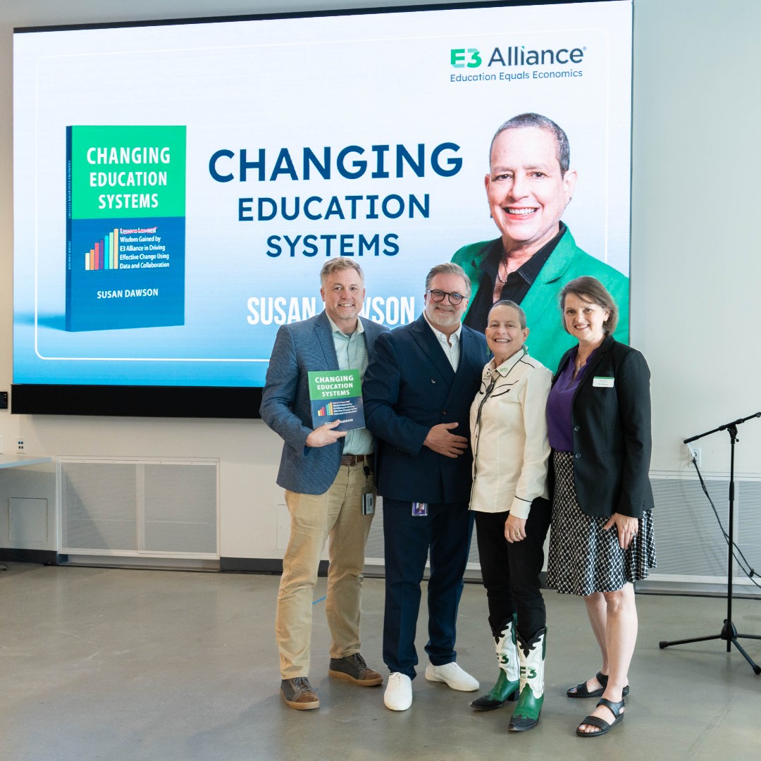 E3Alliance's tweet photo. Special appreciation to @accdistrict's Dr. Russell Lowery-Hart, Dr. Chris Cervini & @e3alliance Laura Koenig for sharing their insights on Susan's inspiring work and the transformative potential of education reform.
Book copy: https://t.co/pPa1tfTj6D
#E3Alliance #ACCDistrict https://t.co/wpLhdcAT8k