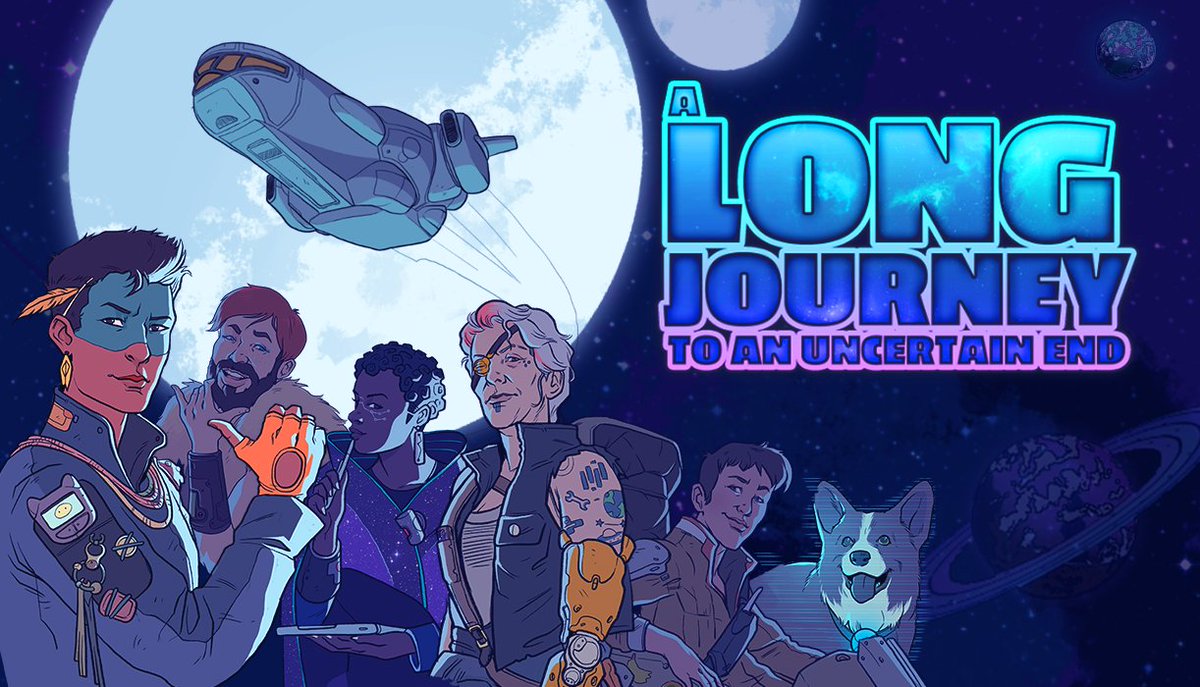 CrispyCreative's tweet photo. 🚀Our biggest SALE is launching

Craving a narrative game about found family, resistance, and outer space? We're Crispy Creative and our indie space opera game A Long Journey to an Uncertain End is celebrating its 2nd anniversary with 70% OFF!

Fly through spacee 👇 https://t.co/lKgdsbhZHI