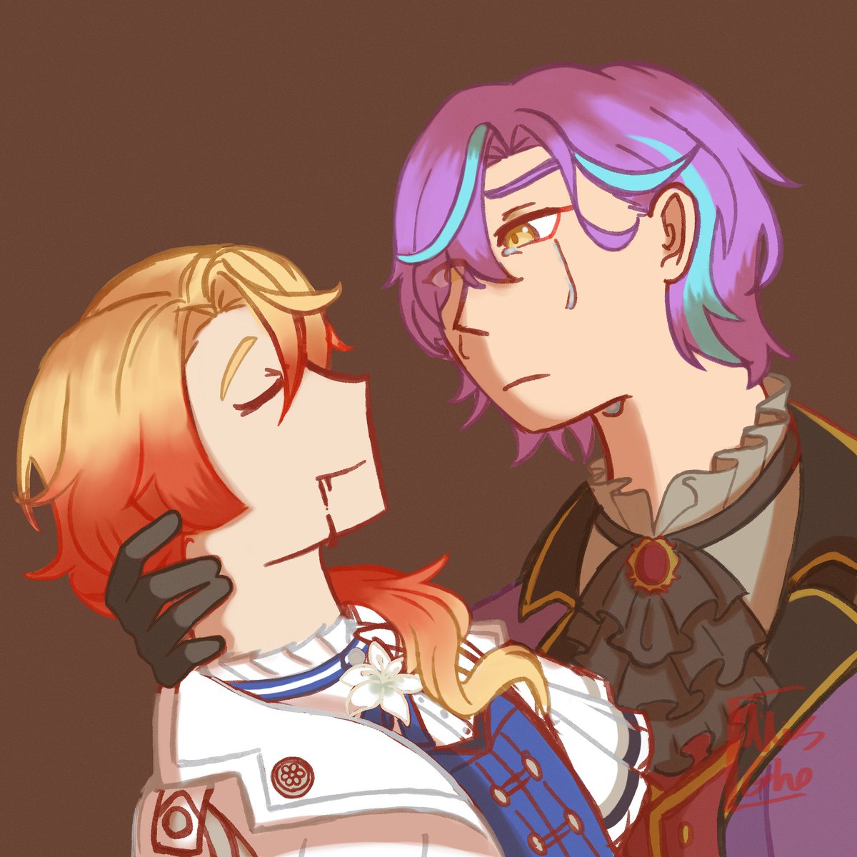 Misgui_Ghost's tweet photo. Since I didn’t get dark fes Rui I must make him suffer for it
Happy pride month 
#prsk__FA https://t.co/W7RbcQvsHT