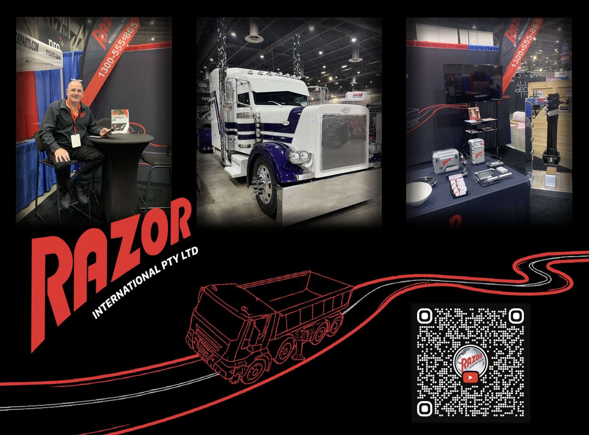 RazorInt's tweet image. Didn’t catch us at the Texas Truck Show? Want to see how your truck and trailer can overcome the industry's most exhausting &amp;amp; tedious occupational challenges?
No worries! Check out our TikTok and YouTube to see what we’ve been up to!

#RazorInternational  #TexasTruckingShow
