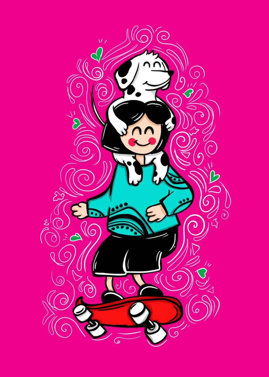 I drew something today and couldn't wait till tomorrow to mint it! So here it is! ;)

• The Pawfect Ride
• 10 editions  ||  3.5 xtz 
• Available on <a href="/SkurpySocial/">Skurpy</a>