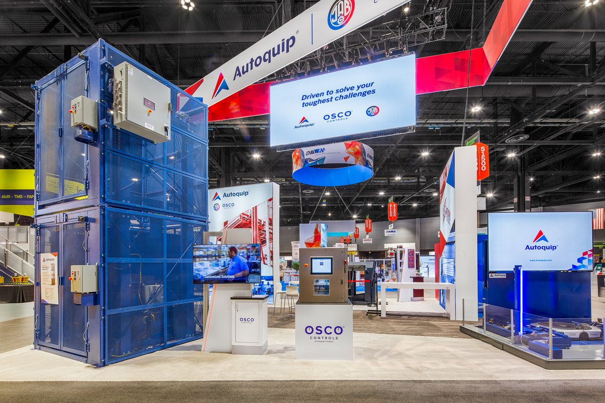 Make your brand the star of the show with a spacious and flexible Trade Show Island Exhibit just like <a href="/AutoquipLifts/">Autoquip Lifts</a>' 30x40 at PROMAT 2025! Customize it with tech, graphics, and modern furniture for greater impact! Explore our page, and let’s connect! 2020exhibits.com/rental-islands/
