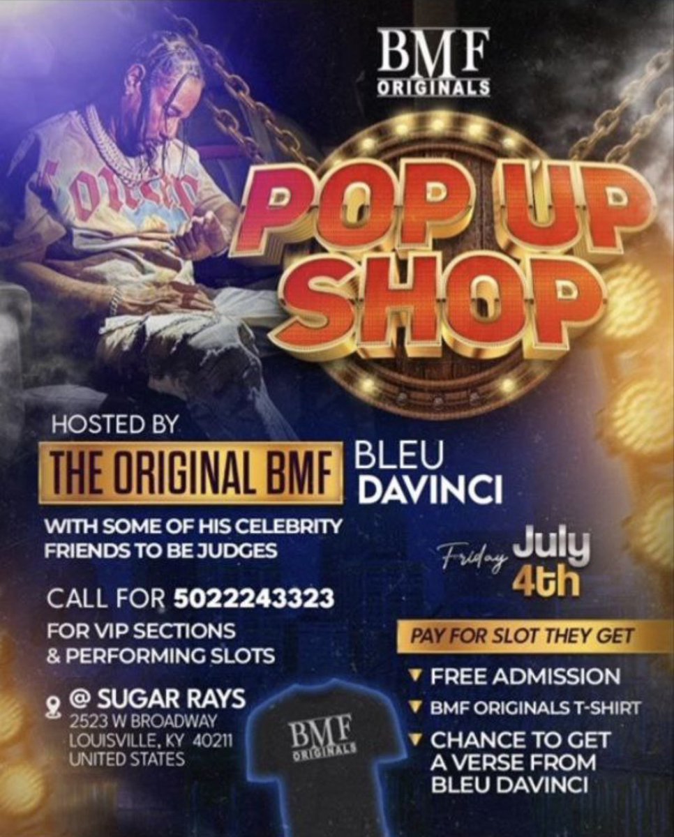 Pull up we in ##Louisville for the 4th wit da #fireworks ##bmforiginals #BMF