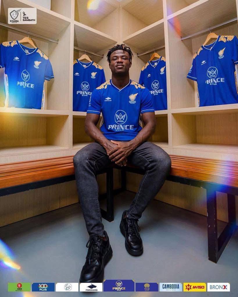 The fourth-placed top scorer of this past Ghana Premier League season, Nana Oppong (11 goals for Heart of Lions), signs for Visakha FC.

Where is Visakha FC located? 

🇰🇭 Cambodia 🇰🇭