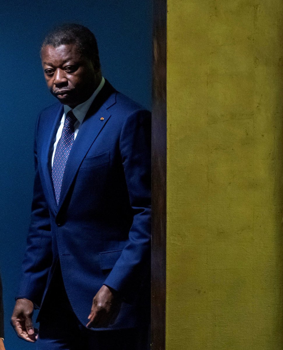 20 years in power. 
He ruled Togo since 2005 after the death of his father who did 38 years with an authoritarian rule. 
20 years of promises unkept. 
He and his group of friends got richer while the togolese people is dying in poverty. 
#FreeTogo 🇹🇬
#FaureMustGo