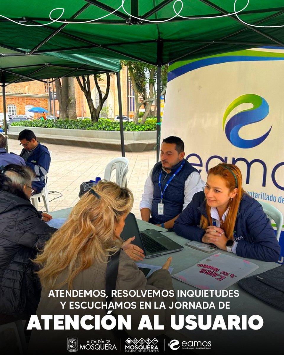 Eamos19's tweet photo. En articulación con la administración municipal, seguimos fortaleciendo nuestra relación con la comunidad a través de la Jornada Especial de Atención al Usuario, un espacio pensado para atender, resolver inquietudes y escuchar de cerca a nuestros usuarios. https://t.co/r3UYzrY5Zw