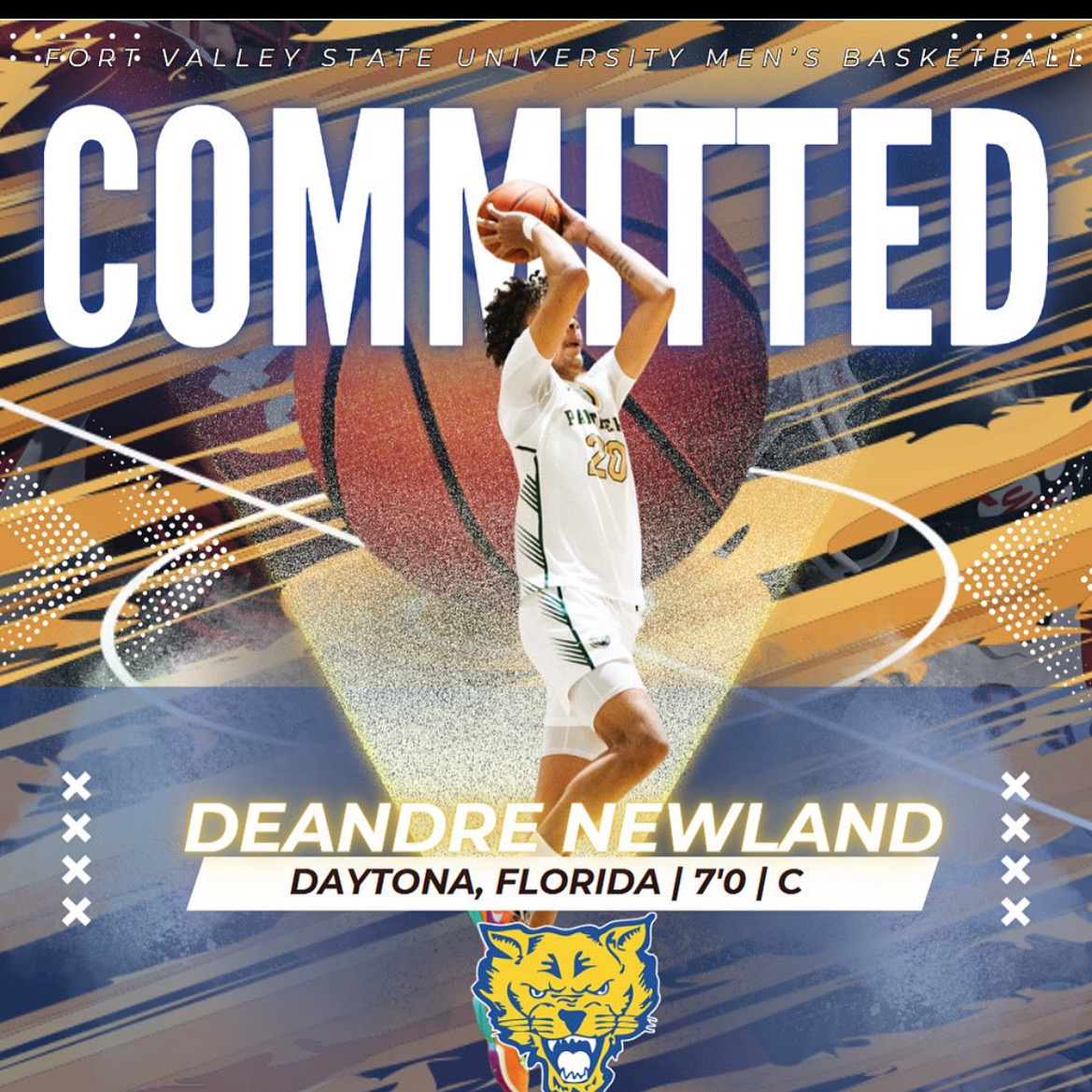 fvsubball's tweet image. Please welcome DeAndre Newland to the Wildcat family! πΎ
The 7'0" center transferring in from Palm Beach State College is officially #FVSUBound!
A true inside-out threat with size and skill, @DeandreNewland3 will bring toughness, length, and versatility to the squad.
#FVSU