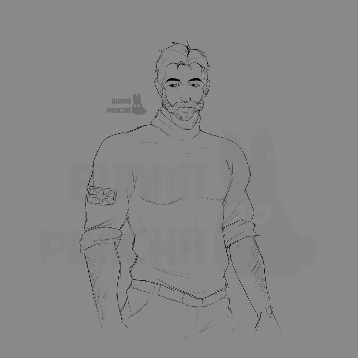 I *may* have finally drawn captain price half decent 😩