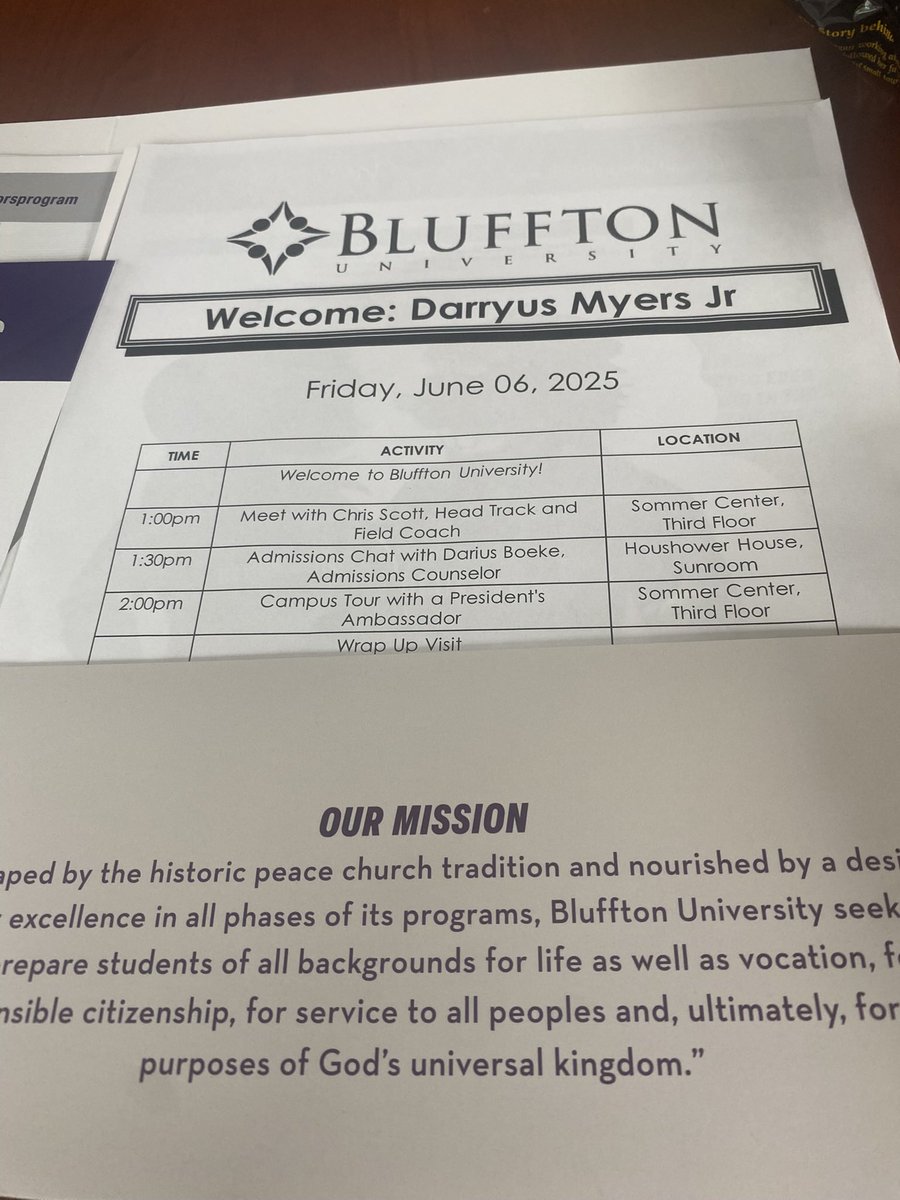 darryus myers jr (@darryusm) on Twitter photo Great first visit, thank you for having me <a href="/BlufftonTF/">Bluffton University Track & Field</a> @chrisscott #beavernation Great first visit, thank you for having me <a href="/BlufftonTF/">Bluffton University Track & Field</a> @chrisscott #beavernation