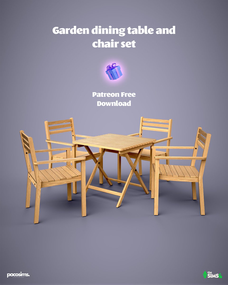 pacos3d's tweet image. New Free CC ✨️ Now available as a free download for all Patreon members. 💎 Link in Bio 🤍 #Sims4cc #TheSims4 #Sims4 #TheSims #PacoSims #S4cc