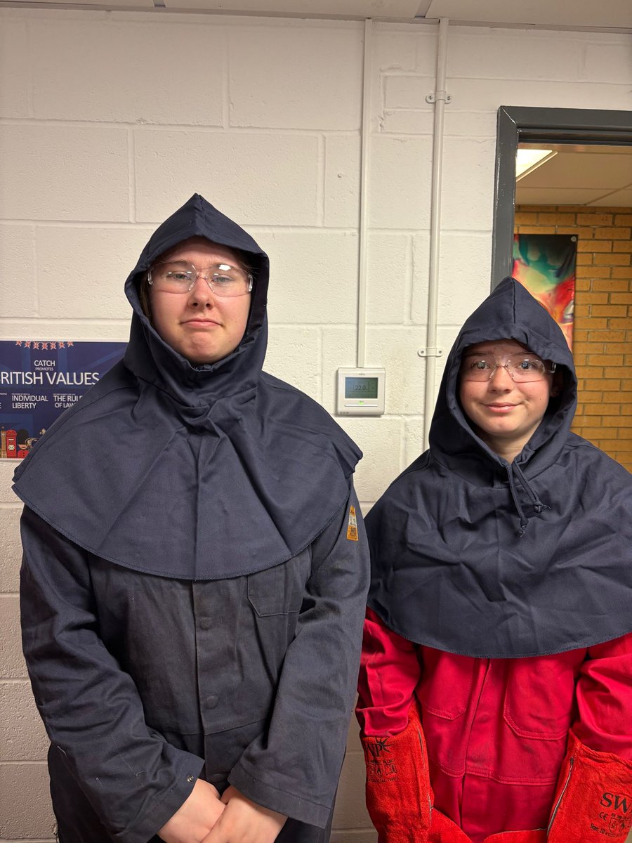 Two of our students enjoyed a trip out to CATCH Apprenticeships on Tuesday to take part in the Women Into Welding day. Thank you to everyone involved in the organisation, our students have come away from the day feeling super empowered!