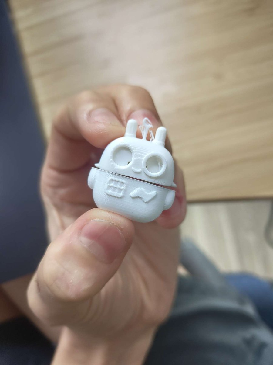 Incoming 🥰 still super raw and a bit smaller than the final prototype, but we'll figure out much be