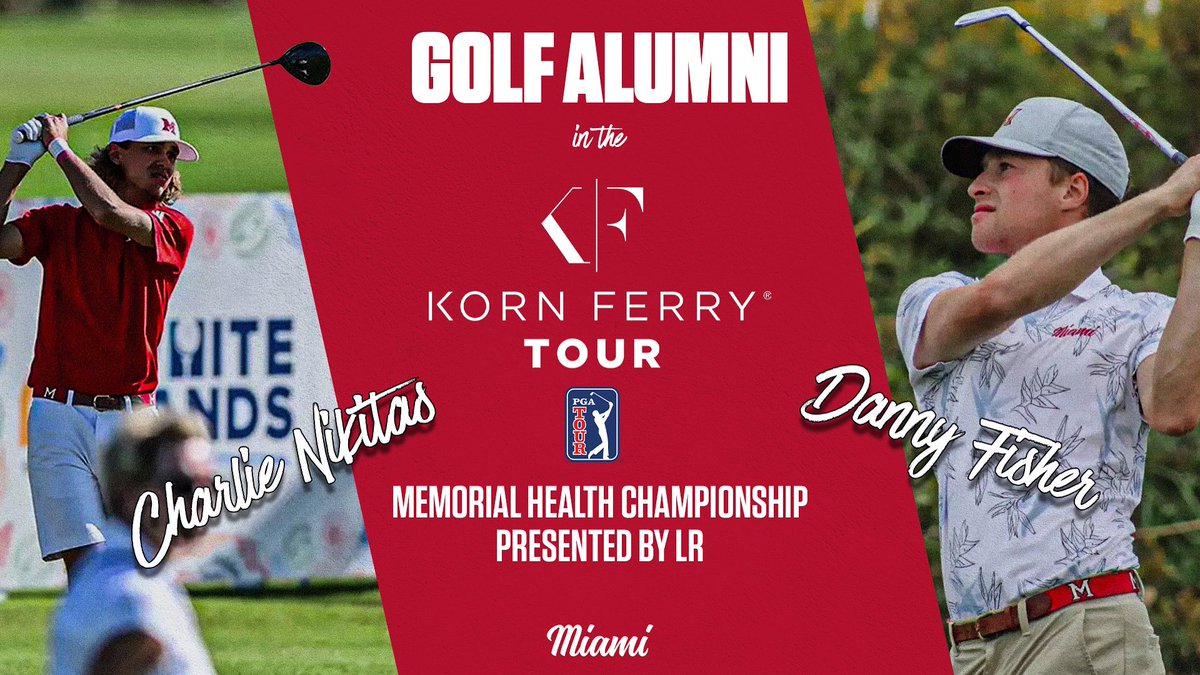 Miami Golf (@miamioh_golf) on Twitter photo Two former RedHawks are in the field this week on the <a href="/KornFerryTour/">Korn Ferry Tour</a>
Link: pgatour.com/korn-ferry-tou… Two former RedHawks are in the field this week on the <a href="/KornFerryTour/">Korn Ferry Tour</a>
Link: pgatour.com/korn-ferry-tou…