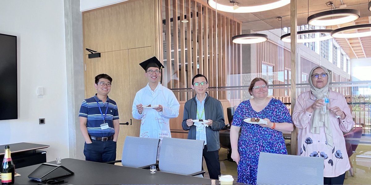 Passed PhD viva🥳
I would like to express my sincere gratitude to my supervisor <a href="/YuetingSun/">Yueting Sun</a> for his guidance and support over the past four years.
Many thanks <a href="/AndreaLaybourn/">Dr Andrea Laybourn @andrealaybourn.bsky.social</a> for coming over, Dr Raya AL-Dadah for organising everything, and <a href="/Mingchao_Liu/">Mingchao Liu</a> for chairing the viva.