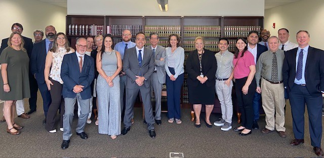 Eighth Circuit (@8circuitflorida) on Twitter photo Judges Ferrero, Colaw, and Ramsey, Public Defender Stacy Scott, and Alachua County Clerk Jess Irby connected with Brazilian jurists visiting <a href="/UFLaw/">UF Levin College of Law</a>’s Center for Governmental Responsibility for an insightful morning of shared learning. Judges Ferrero, Colaw, and Ramsey, Public Defender Stacy Scott, and Alachua County Clerk Jess Irby connected with Brazilian jurists visiting <a href="/UFLaw/">UF Levin College of Law</a>’s Center for Governmental Responsibility for an insightful morning of shared learning.