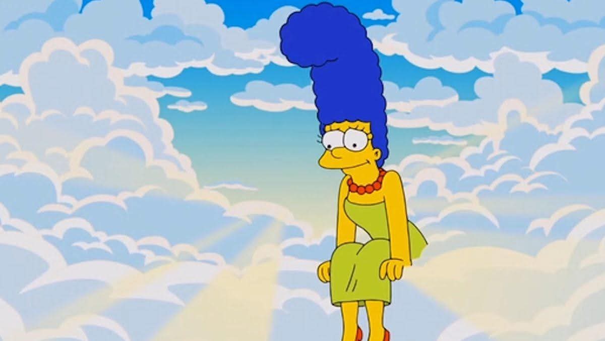 El final de la temporada 36 de los Simpson nos mostró que Marge muere... 35 años a partir de ahora. Detalles en comentarios. #SIMPSON #MARGE #margesimpsons #final #temporada #Disney #fox #tristesa #Tendencia