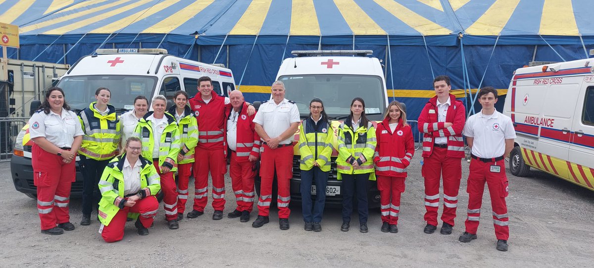 corkredcross's tweet photo. Start of Live at The Marquee, Cork 2025 for the Irish Red Cross Cork City, with members from Kinsale and Clonakility for Picture This , great night for all. #irishredcross #wearecork #cork #volunteers #latm https://t.co/QLfyCrj6sk