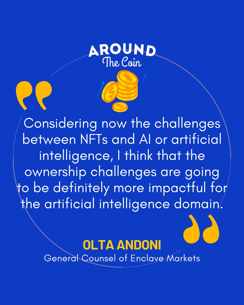ATC Features, Olta Andoni (<a href="/AndoniOlta/">Olta Andoni, Esq. 🔺</a>), General Counsel of <a href="/enclavemarkets/">Enclave Markets</a>, the first fully encrypted U.S. exchange, leading legal strategy and compliance. She previously held senior legal roles at Ava Labs and Nifty’s and lectures at Chicago-Kent College of Law. A frequent