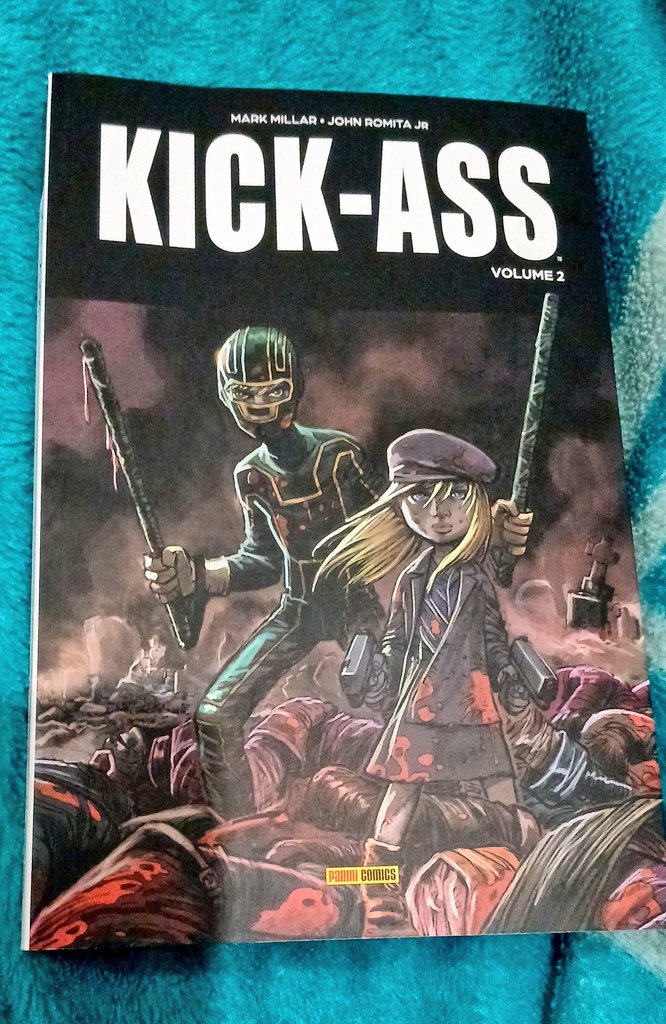 Fatoch51's tweet image. En pleine relecture de #KickAss j'avais oublié combien ce Comics était incroyable @mrmarkmillar et @JrRomita on vraiment marquer un tournant 🤩 @paninicomicsfra
